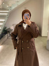 Brown italian trenchcoat