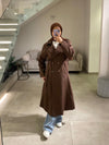 Brown italian trenchcoat