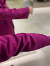 Fucshia italian trenchcoat