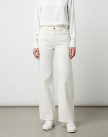  Offwhite wide denim pants